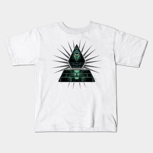 Illumina-tee Kids T-Shirt by Infected_Individual_Productions